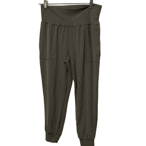 Athleta Salutation Sage Green Colour High-Waisted Joggers Size Large